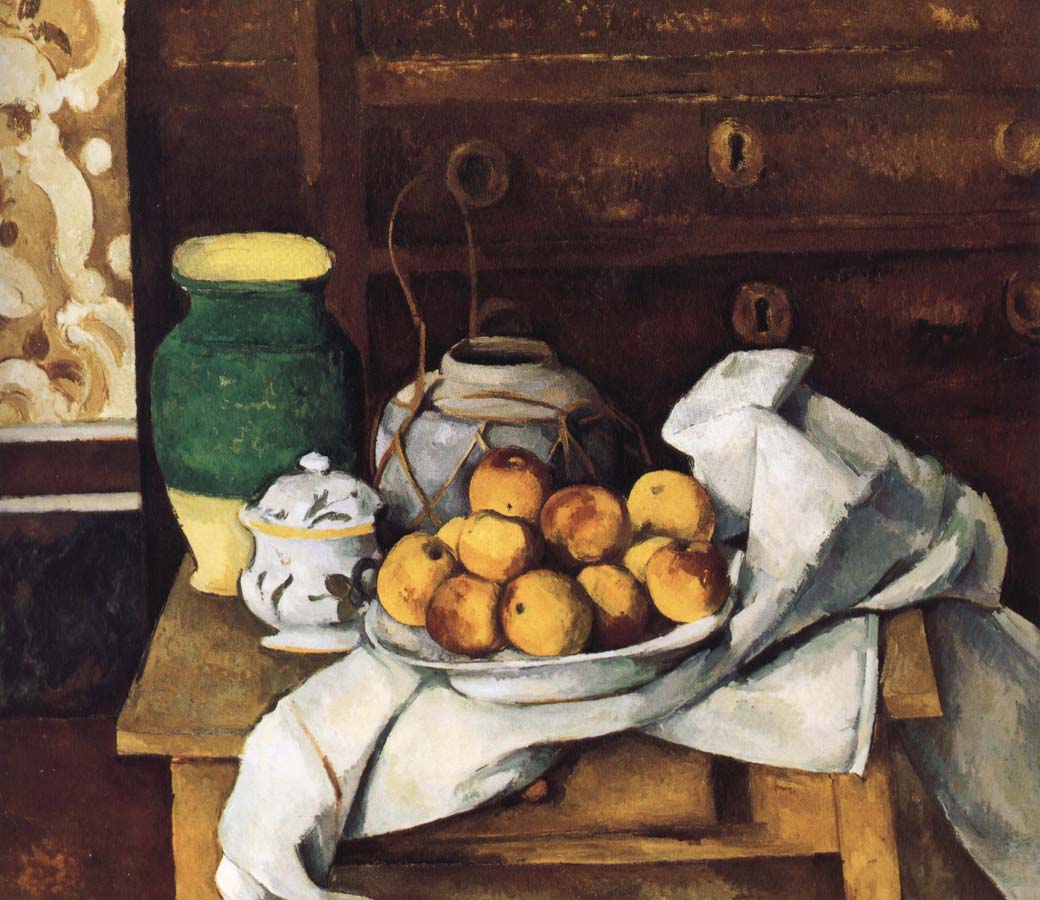 of still life with fruit